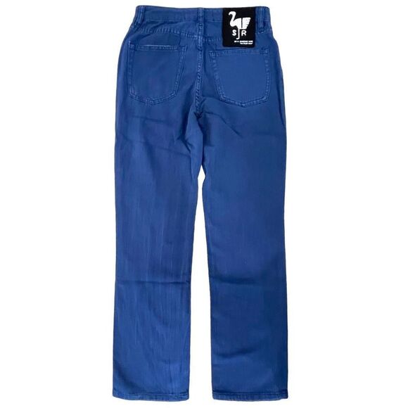 Sandrine Rose By Free People Women's College Blue Jeans Size 25 NWT - Luxury 🌟 - Picture 4 of 14